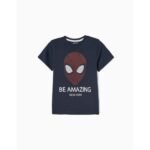 Παιδική μπλούζα κοντομάνικη Spiderman για αγόρι μπλε ZIPPY ZKBAP0303_23015