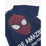 Παιδική μπλούζα κοντομάνικη Spiderman για αγόρι μπλε ZIPPY ZKBAP0303_23015