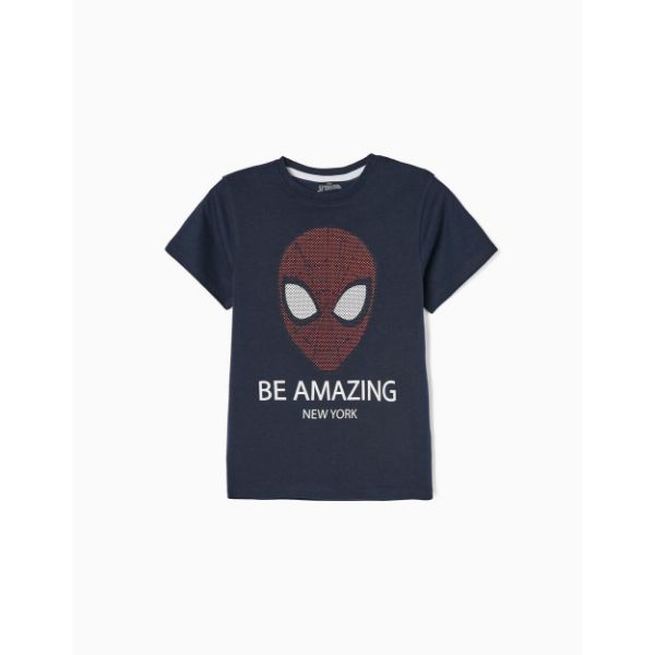 Μπλούζα κοντομάνικη Spiderman για αγόρι σε χρώμα μπλε ZIPPY ZKBAP0303_23015