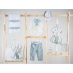 Βαπτιστικό πακέτο για αγόρι με τσάντα λευκή Piccolino Thomas ciele