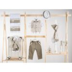 Βαπτιστικό πακέτο για αγόρι με βαλίτσα cream Piccolino Francisco sage