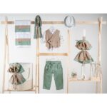 Βαπτιστικό πακέτο για αγόρι με καλάθι Piccolino Jose mint