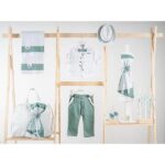 Βαπτιστικό πακέτο για αγόρι με τσάντα καπιτονέ Piccolino Lorenzo mint