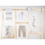 Βαπτιστικό πακέτο για αγόρι με καλάθι Piccolino Lorenzo sand