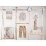 Βαπτιστικό πακέτο για αγόρι με καλάθι Piccolino Pablo beige
