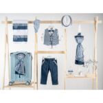 Βαπτιστικό πακέτο για αγόρι με βαλίτσα light blue Piccolino Pablo cobalt