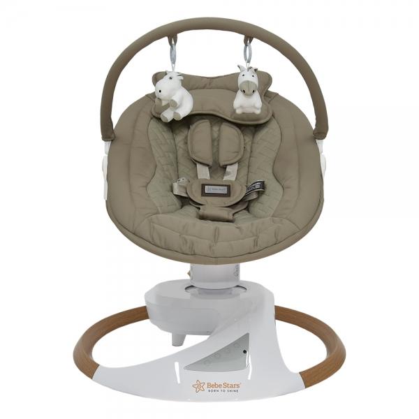 Κούνια Ηλεκτρική Snuggle Natural Beige Bebe Stars 256-182