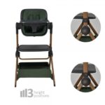 Λίκνο Serenity 2 in 1 Forest Green Bebe Stars 846-176