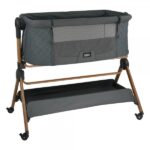 Λίκνο Serenity 2 in 1 Smoked Grey Bebe Stars 846-186