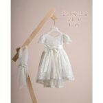 Piccolino Βαπτιστικό Φόρεμα για Κορίτσι BFG23S06.IVORY Milena Ivory