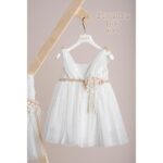 Piccolino Βαπτιστικό Φόρεμα για Κορίτσι BFG23S04.IVORY Lydia Ivory