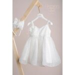 Piccolino Βαπτιστικό Φόρεμα για Κορίτσι BFG24S10.IVORY Emily Ivory