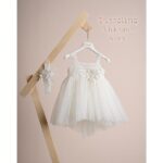 Piccolino Βαπτιστικό Φόρεμα για Κορίτσι DR23S97 Vivienne Ivory