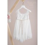 Piccolino Βαπτιστικό Φόρεμα για Κορίτσι DR24S133 Maria Ivory