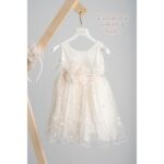 Piccolino Βαπτιστικό Φόρεμα για Κορίτσι DR24S134 Veronica Nude