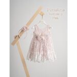 Piccolino Βαπτιστικό Φόρεμα για Κορίτσι DR24S134 Veronica Pink