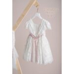 Piccolino Βαπτιστικό Φόρεμα για Κορίτσι DR25S147 Florence Ivory