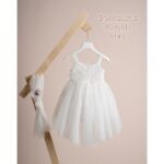 Piccolino Βαπτιστικό Φόρεμα για Κορίτσι DR25S149 Matylda Ivory