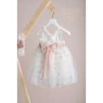 Piccolino Βαπτιστικό Φόρεμα για Κορίτσι DR25S152 Rebecca Ivory