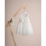 Piccolino Βαπτιστικό Φόρεμα για Κορίτσι DR25S153 Thea Ivory