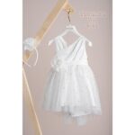 Piccolino Βαπτιστικό Φόρεμα για Κορίτσι DR25S154 Zoe Ivory