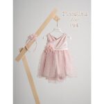 Piccolino Βαπτιστικό Φόρεμα για Κορίτσι DR25S154 Zoe Pink