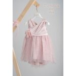 Piccolino Βαπτιστικό Φόρεμα για Κορίτσι DR25S154 Zoe Pink