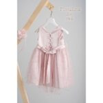 Piccolino Βαπτιστικό Φόρεμα για Κορίτσι DR25S154 Zoe Pink