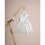 Piccolino Βαπτιστικό Φόρεμα για Κορίτσι DR25S156 Constance Ivory