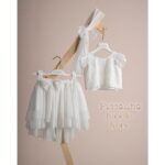 Piccolino Βαπτιστικό Φόρεμα για Κορίτσι DR25S157 Isabelle Ivory