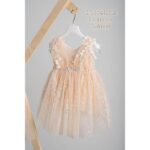 Piccolino Βαπτιστικό Φόρεμα για Κορίτσι DR25S158 Filomena Salmon