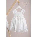 Piccolino Βαπτιστικό Φόρεμα για Κορίτσι DR25S163 Valerie Ivory