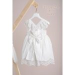 Piccolino Βαπτιστικό Φόρεμα για Κορίτσι DR25S163 Valerie Ivory