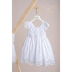 Piccolino Βαπτιστικό Φόρεμα για Κορίτσι DR25S163 Valerie White