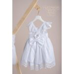 Piccolino Βαπτιστικό Φόρεμα για Κορίτσι DR25S163 Valerie White