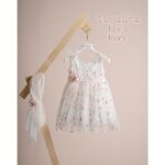 Piccolino Βαπτιστικό Φόρεμα για Κορίτσι DR25S164 Klara Ivory