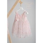 Piccolino Βαπτιστικό Φόρεμα για Κορίτσι DR25S164 Klara Puce