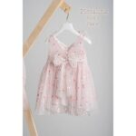 Piccolino Βαπτιστικό Φόρεμα για Κορίτσι DR25S164 Klara Puce