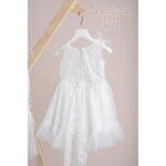 Piccolino Βαπτιστικό Φόρεμα για Κορίτσι DR25S165 Silvia Ivory