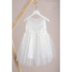 Piccolino Βαπτιστικό Φόρεμα για Κορίτσι DR25S168 Salina Ivory
