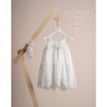 Piccolino Βαπτιστικό Φόρεμα για Κορίτσι DR25S171 Lora Ivory