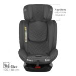 Κάθισμα Αυτοκινήτου Epic Isofix I-size 360° Smoked Grey Bebe Stars 921-186
