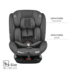 Κάθισμα Αυτοκινήτου Epic Isofix I-size 360° Smoked Grey Bebe Stars 921-186