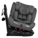 Κάθισμα Αυτοκινήτου Epic Isofix I-size 360° Smoked Grey Bebe Stars 921-186