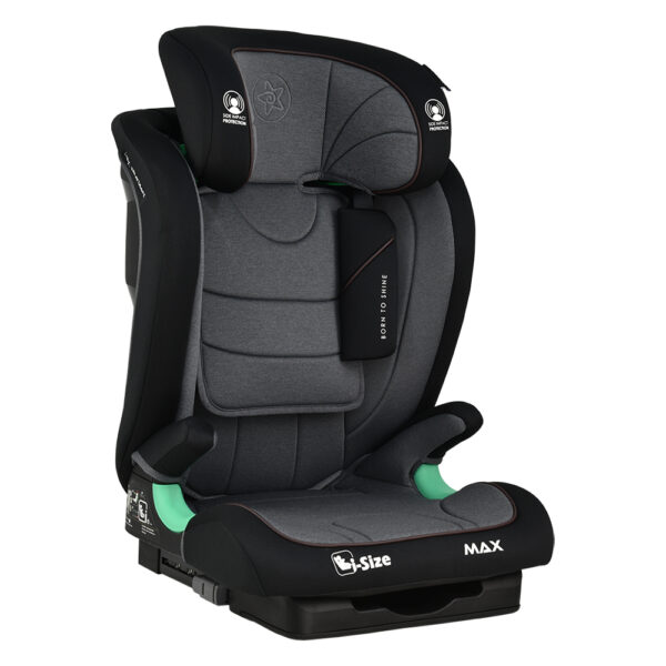 Κάθισμα Αυτοκινήτου Max Isofix I-Size 100-150cm Grey Bebe Stars 936-186