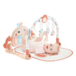 Γυμναστήριο Piano Whale Pink Bebe Stars 100-204