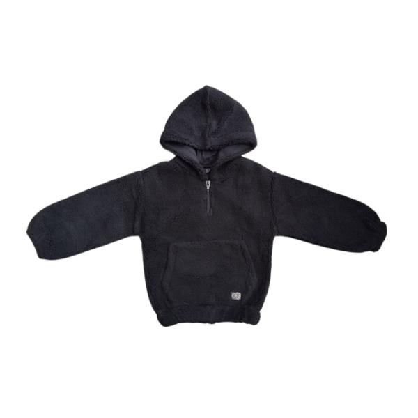 Μπλούζα φούτερ προβατάκι unisex μαύρο Gang 224570