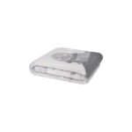 Κουβέρτα κούνιας μαλακή sherpa 110×140cm Seally Me Γκρι Kikka Boo 31103020156