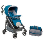 Καρότσι Gabi Blue Με Τσάντα Bebe Stars 320-184