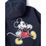 Βρεφική φούτερ ζακέτα για αγόρι μπλε Mickey Zippy ZBBAP0201_25019